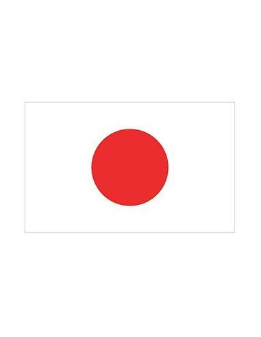 Japonská vlajka - nalepovací tetování